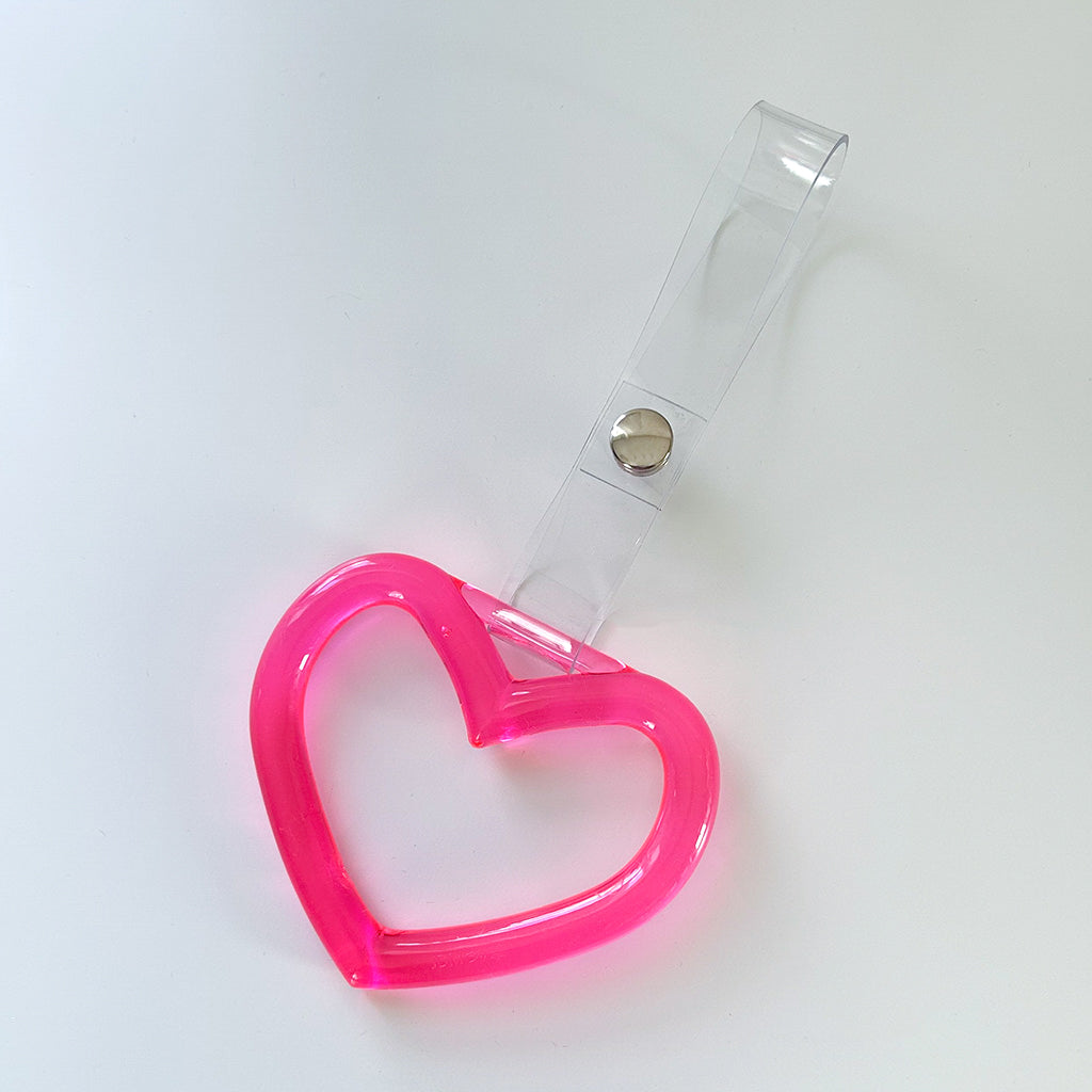 Clear Heart (Pink)