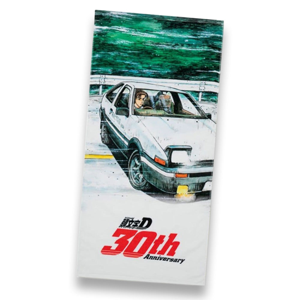 Initial D 30th Anniversary Bath Towel