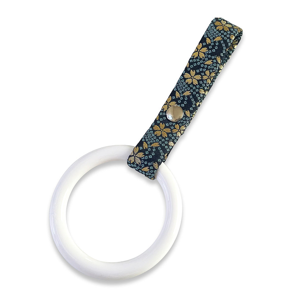 Nishijin Sakura Gold Blue (White ring)