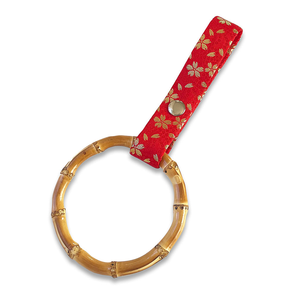 Nishijin Sakura Gold Red (Bamboo ring)