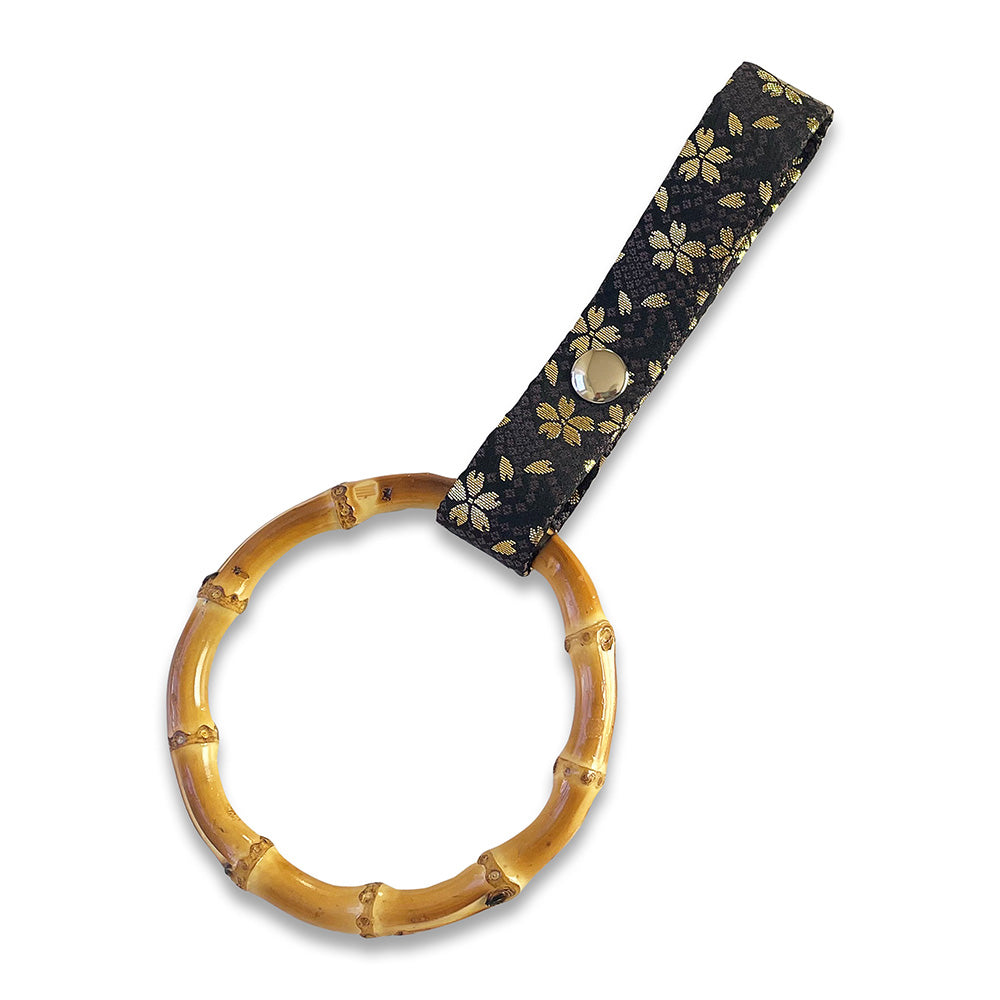 Nishijin Sakura Gold Black (Bamboo ring)