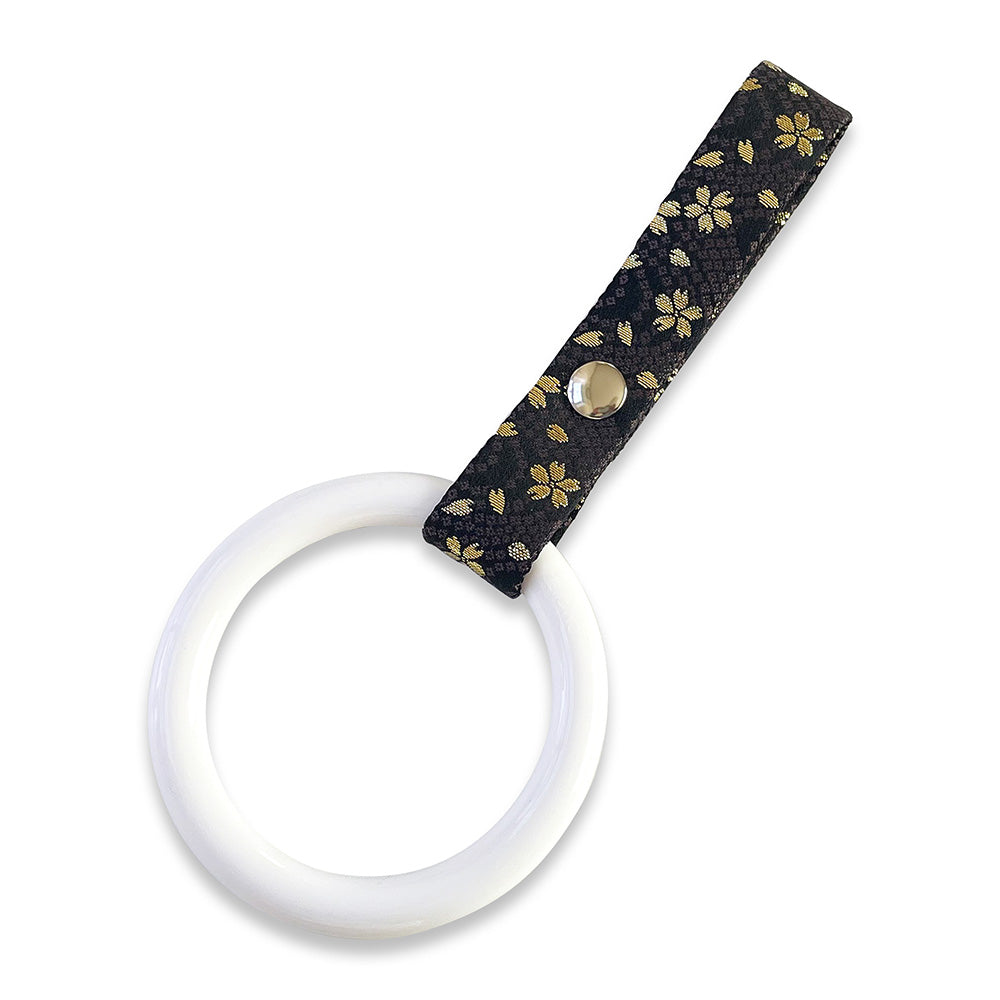 Nishijin Sakura Gold Black (White ring)