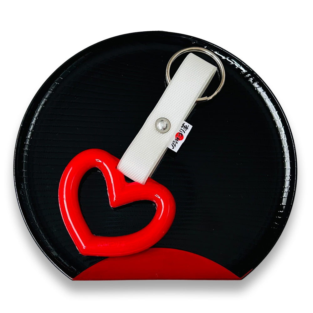 Heart Red Mini Tsurikawa Keychain