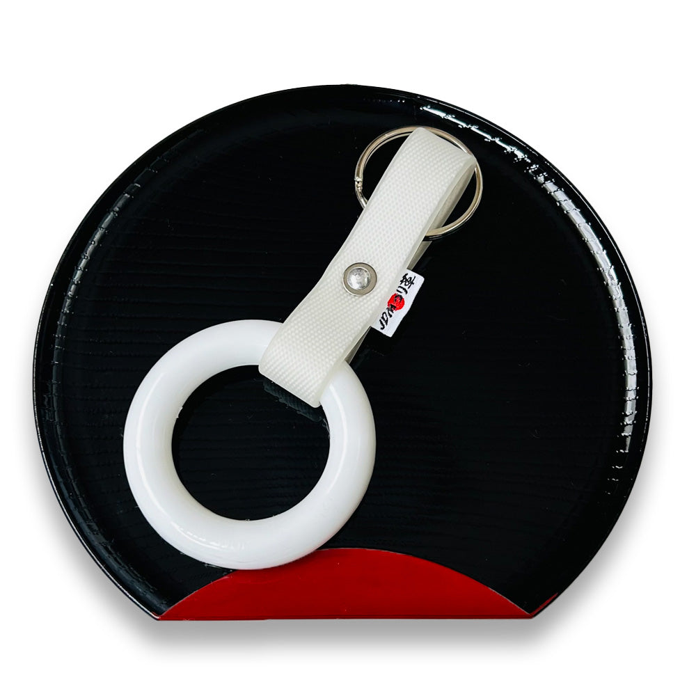 Classic White Mini Tsurikawa Keychain
