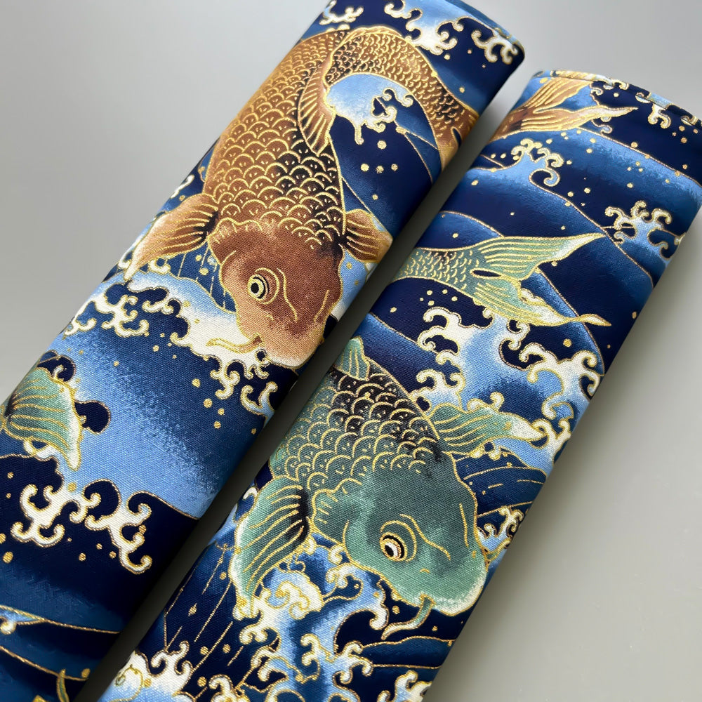 Koi in the Blue Wave Seatbelt Covers (2pc)