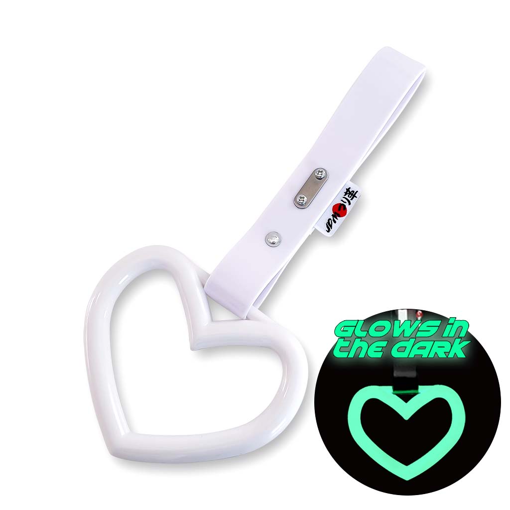 Glow in Dark Heart White