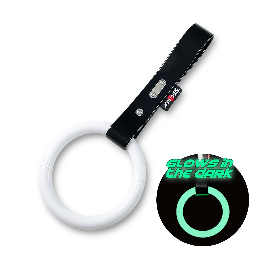 Glow in Dark Classic White (black strap)