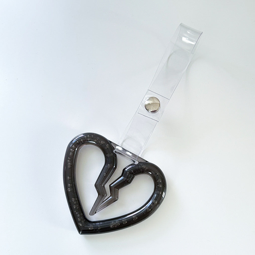Clear Broken Heart (Bubble Smoke)