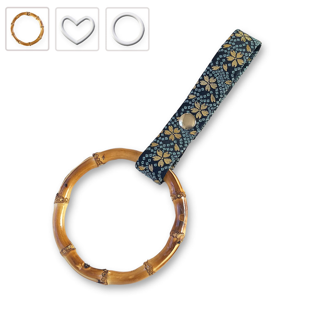 Nishijin Sakura Gold Blue (Custom ring)